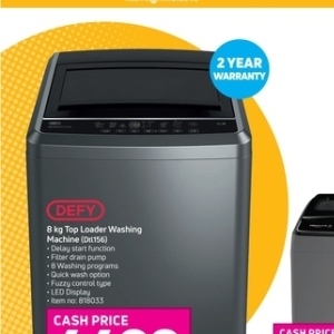 Washing machine at Game