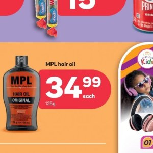 Hair oil at PEP
