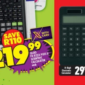 Casio calculator price at best sale shoprite 2021