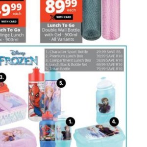 Lunch box at Checkers