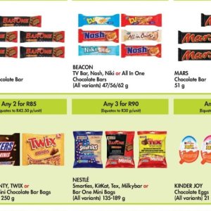 Chocolate at Makro