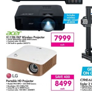 Projector at Makro