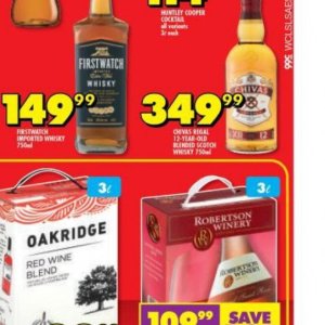  Chivas Regal at Shoprite