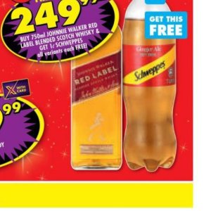  Red Label at Shoprite