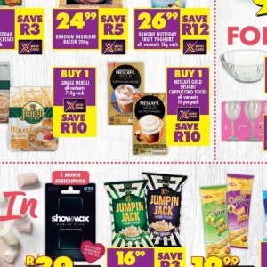 Muesli at Shoprite