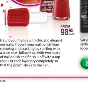 Nail polish at Dis-Chem Pharmacies