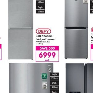 Defy deals fridge makro