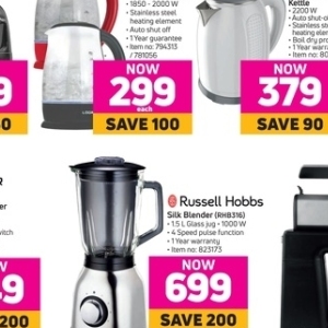 Russell Hobbs RHB316 SILK BLENDER RHB316