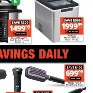 Ice maker at Checkers Hyper