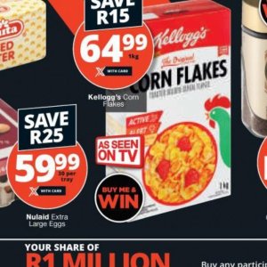 Kellogg's Deals At Checkers Valid To 26.02 