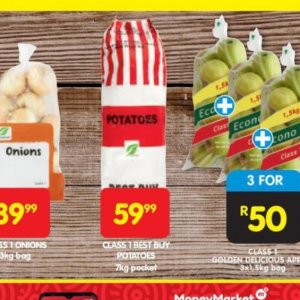 Potatoes at Shoprite