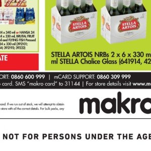  Stella Artois at Makro