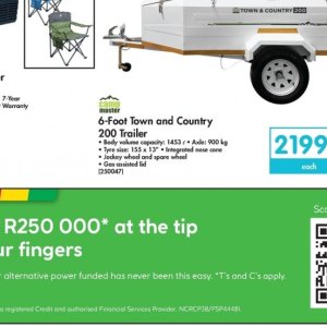 Trailer at Makro