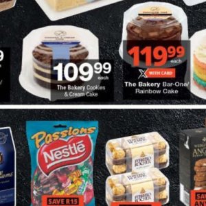 Cake at Checkers