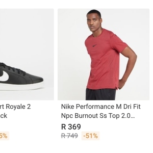 NIKE deals at Zando valid to 19.05 Check at Allcatalogues .za