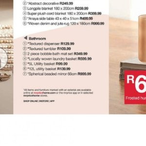 Laundry basket at Mr Price Home