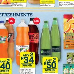 Cola at Pick n Pay Hyper