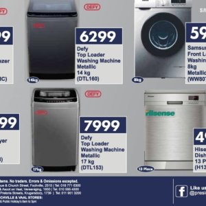Washing machine at President Hyper