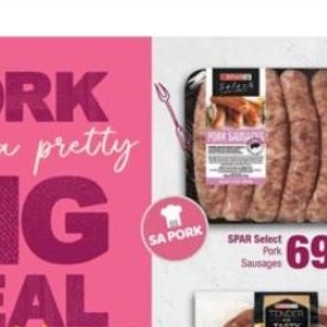 Sausages at Spar