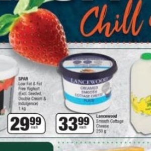 Cottage cheese at Spar