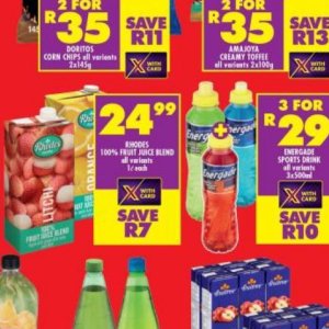 Juice at Shoprite