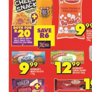 Snacks at Shoprite