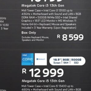 Monitor at Computer Mania