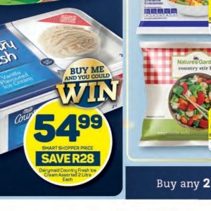 Ice cream at Pick n Pay Hyper