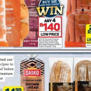 Carrots at Pick n Pay Hyper