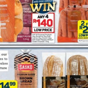 Potatoes at Pick n Pay Hyper