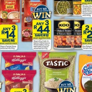 Pasta at Pick n Pay Hyper