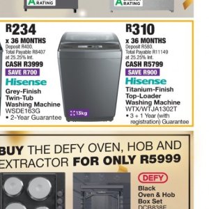 Homechoice washing deals machine