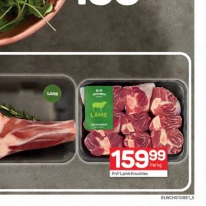 Lamb at Pick n Pay Hyper