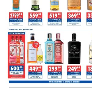 Gin at Ultra Liquors