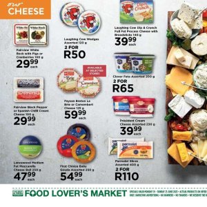 Mozzarella at Fruit & Veg City