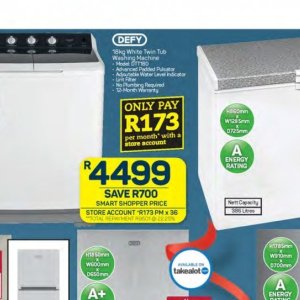 Washing machine at Pick n Pay Hyper