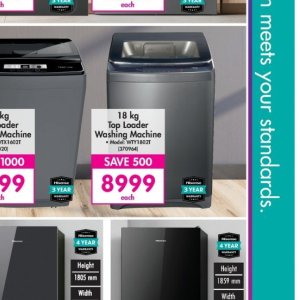 Washing machine at Makro