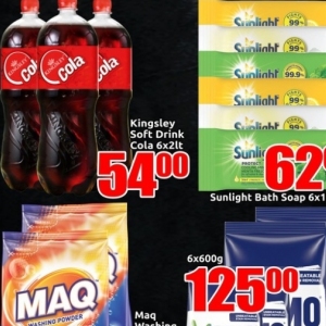 Cola at Three Star Cash and Carry