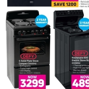 defy 4 plate stove at fair price