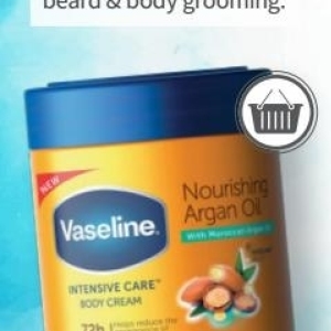 Body cream at Clicks
