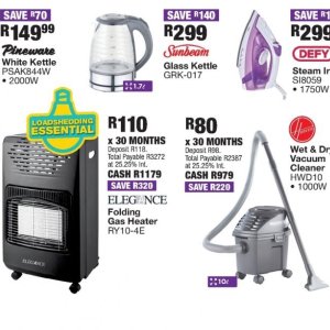 Heater at OK Furniture