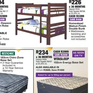 Ok furniture double on sale bed prices