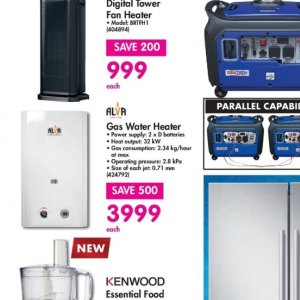 Heater at Makro