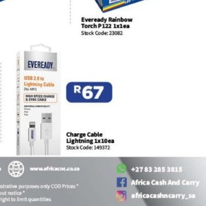 Cable at Africa Cash and Carry