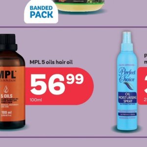 Hair oil at PEP