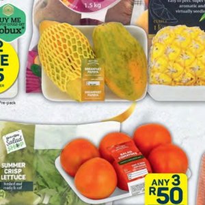 Papaya at Pick n Pay Hyper
