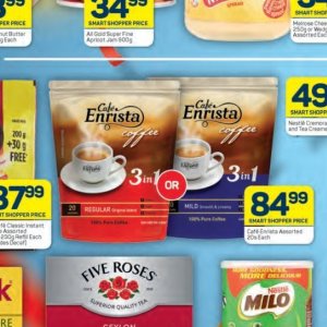Coffee at Pick n Pay Hyper