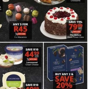 Cake at Checkers