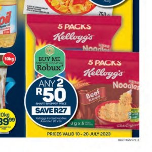 Noodles at Pick n Pay Hyper