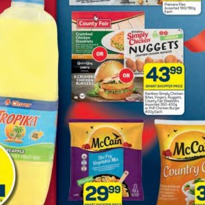 Burgers at Pick n Pay Hyper